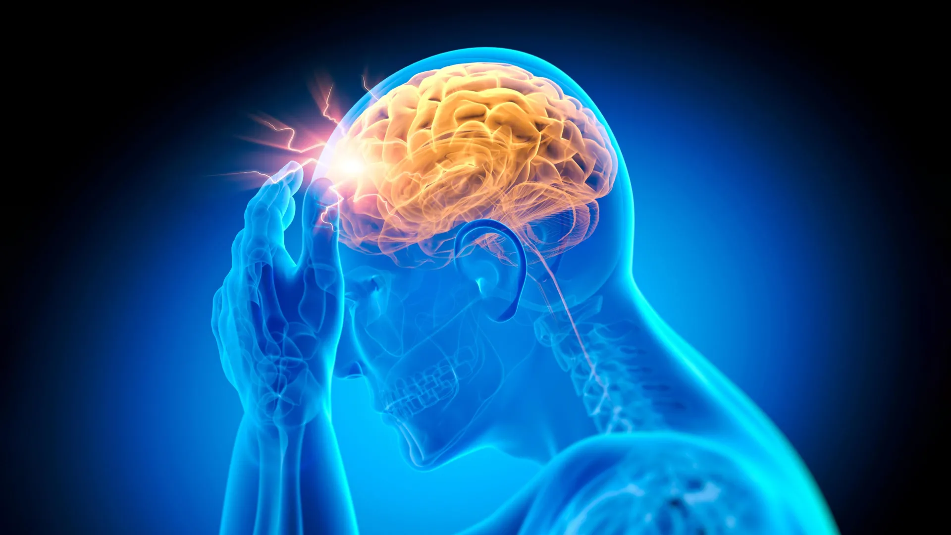 Ilustración editorial original con el título “Niveles bajos de vitamina B12 dentro del rango normal podrían asociarse con señales tempranas de daño cerebral” y una composición abstracta asociada a Medicina.