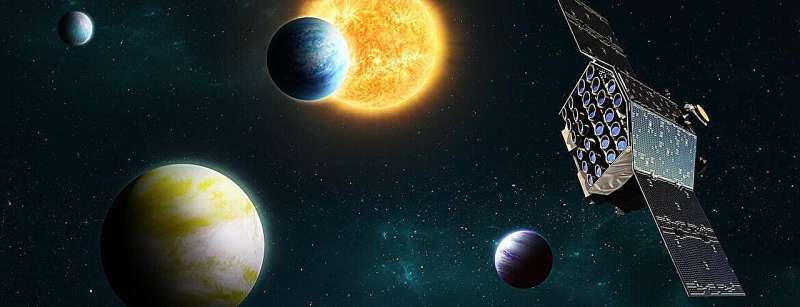 Representación artística de un planeta similar a Venus orbitando su estrella, usada para ilustrar el estudio sobre rotación y atmósferas en exoplanetas