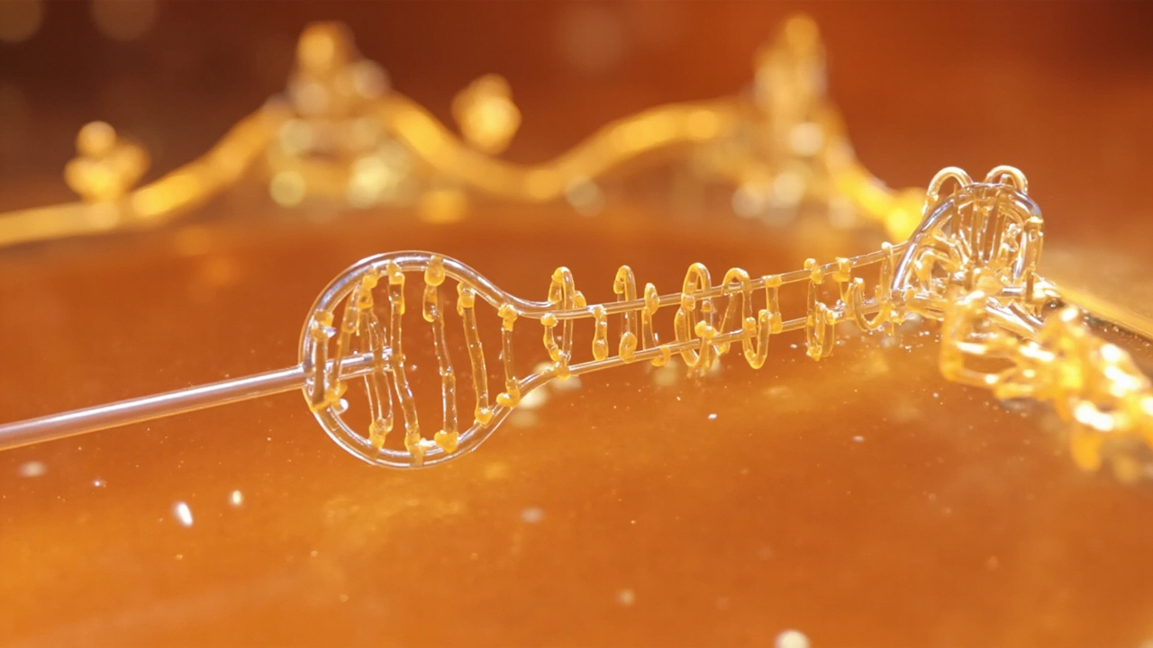 Imagen editorial generada por IA sobre Un sistema sin células simplifica la fabricación de proteínas bacterianas.